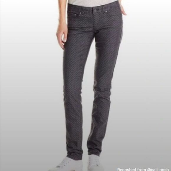 PrAna KARA jeans herringbone pattern 6 - Picture 1 of 7